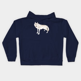 Hudson Bay White Wolf Kids Hoodie